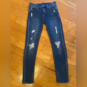 Lucky Brand skinny jeans, size 0/25